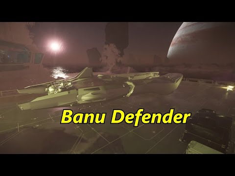 Star Citizen Banu Defender holomodel preview