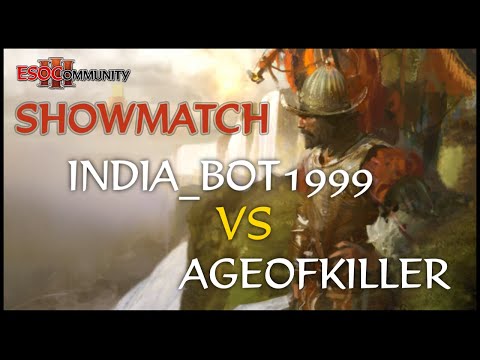 [AoE3] Showmatch: India_Bot1999 vs ageofkiller