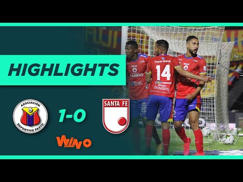 Pasto vs Santa Fe (Goles y Highlights) Liga BetPlay Dimayor 2020 | Cuartos de Final Ida