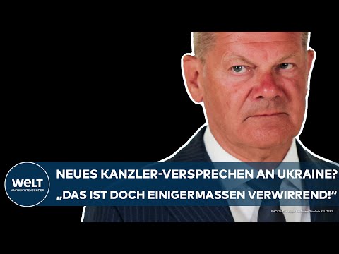 UKRAINE-KRIEG: Neues Versprechen von Kanzler Olaf Scholz? "Das ist doch einigermaßen verwirrend!"