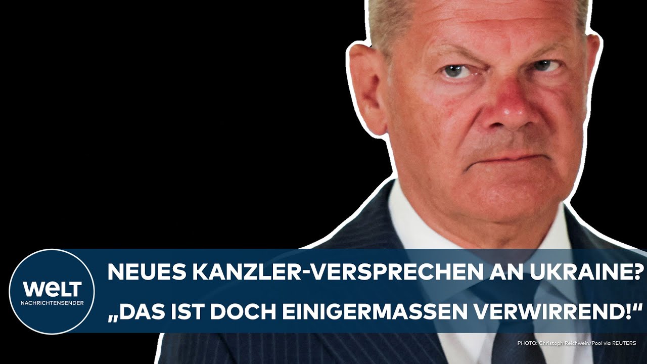UKRAINE-KRIEG: Neues Versprechen von Kanzler Olaf Scholz? "Das ist doch einigermaßen verwirrend!"