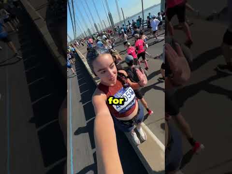 A Real-Life Glitch Caught Mid-Marathon