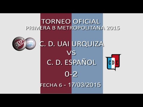 Resumen UAI Urquiza 0 - Deportivo Español 2