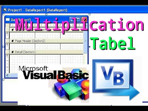 Create Multiplication Table In Visual Basic Visual Basic Tutorial
