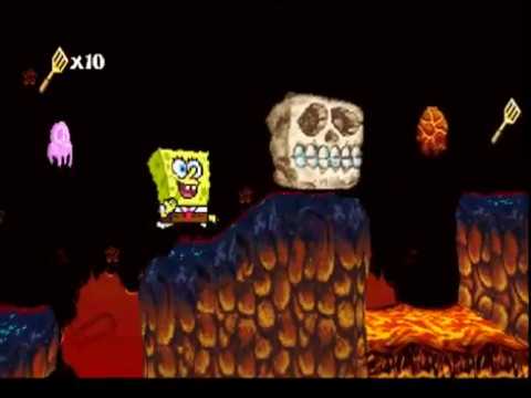 SpongeBob SquarePants SuperSponge (PSX) (Part 10/25) Lava Fields