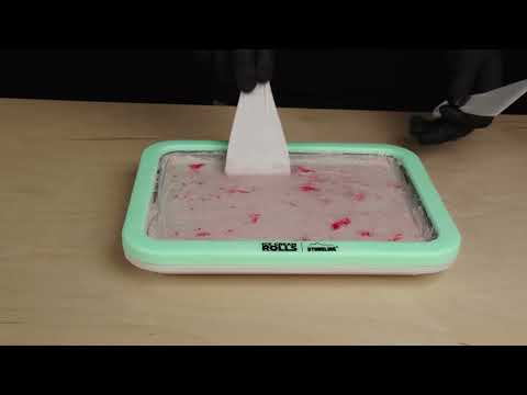 STONELINE® by Mr. Ice Cream Rolls | Eisplatte für Hausgemachte Eiscreme | Ice Cream Rolls Maker