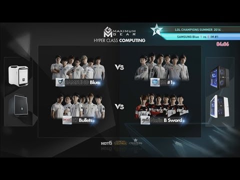 HIGHLIGHTS - KT Bullets vs NaJin Black Sword - Game 1 Group B - OGN HOT6iX Champions Summer 2014