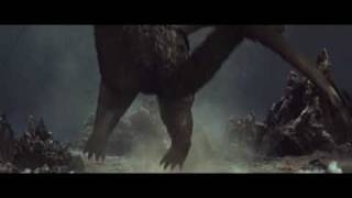Godzilla victory dance