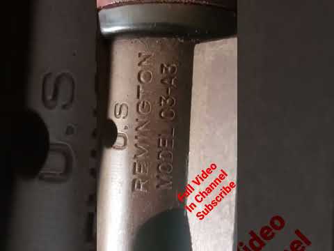 ^^WW2 US Sniper Rifle^^Remington 1903a4 1903a3 Scope Springfield 1903 a3 a4 #ibuycoolstuff