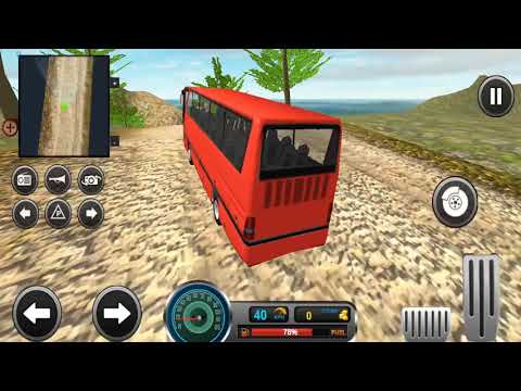 Uphill Offroad Bus Driving Simulator #1 Android GamePlay