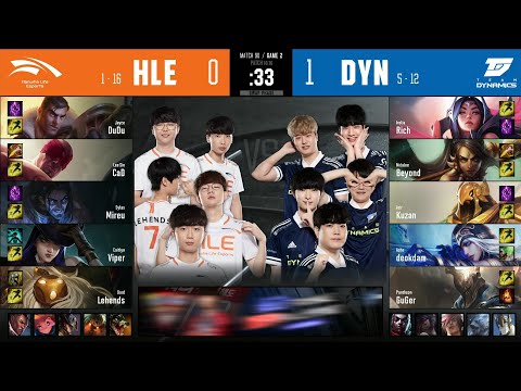 DYN vs HLE | W10D4 | Match 90 Game 2 | LCK Summer Split 2020 – S10 | Team Dynamics vs Hanwha Life