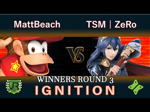 Ignition #77 WINNERS ROUND 3 - MattBeach (Diddy Kong) vs TSM | ZeRo (Lucina)