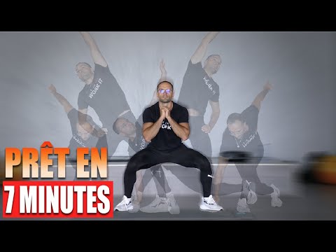 Suis-moi sur cet ÉCHAUFFEMENT complet à faire AVANT tes séances (7 minutes)