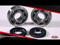 Hot Rods Crankshaft Main Bearing and Seal Kit for Can Am Bombardier