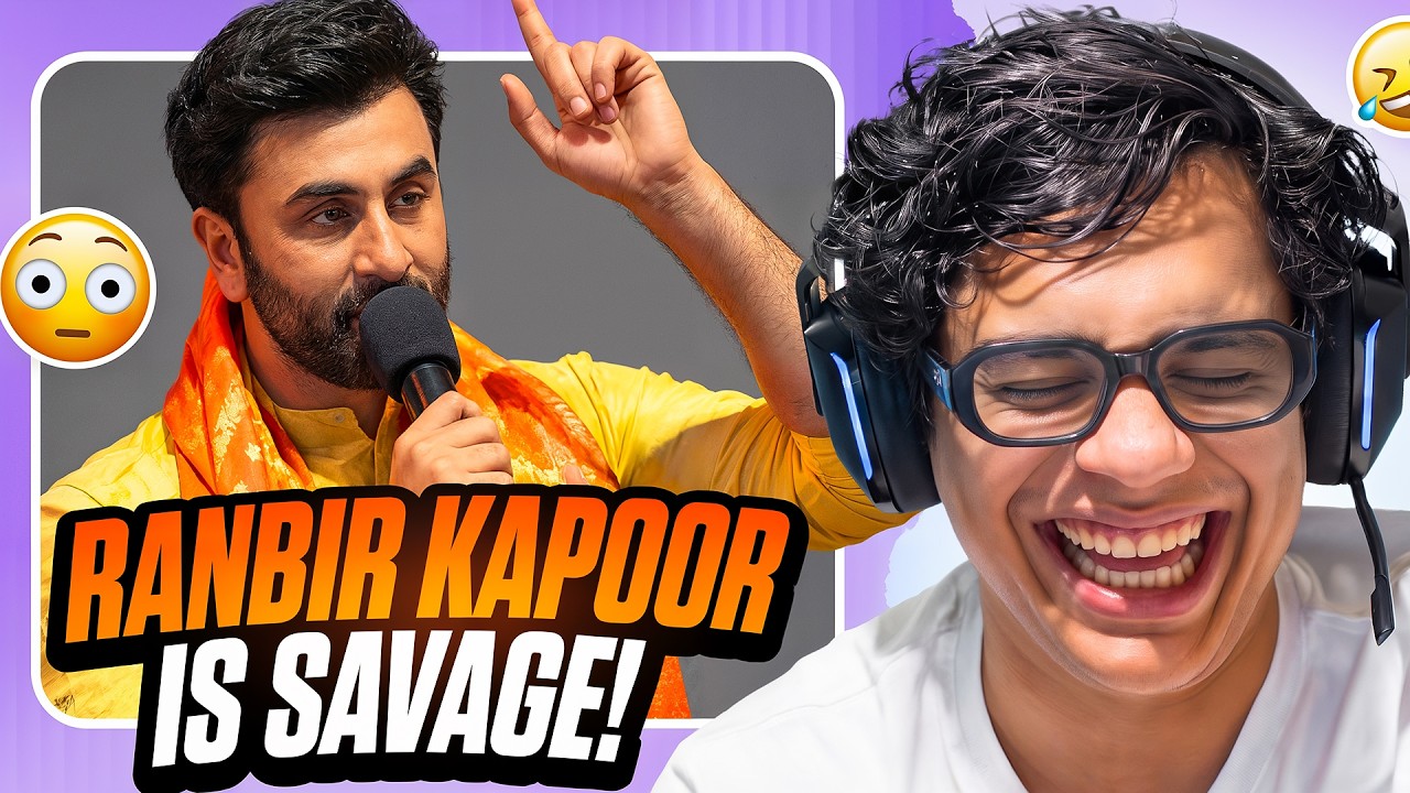 RANBIR KAPOOR IS SAVAGE!