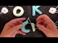 How To Crochet The English Alphabet