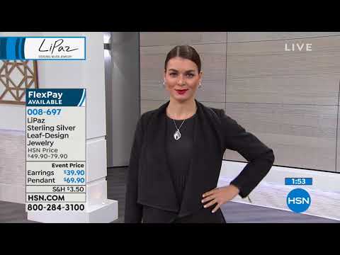 HSN | LiPaz Sterling Silver Jewelry 01.24.2019 - 04 PM