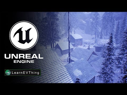 Unreal engine 4 Snow realtime Ultra Graphics Forest - Realistic Landscapes Unreal Engine 4k