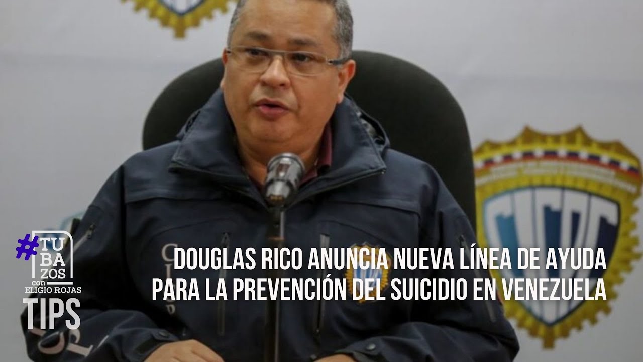 Douglas Rico anuncia nueva línea de ayuda para la prevención del suicidio en Venezuela