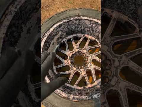 This stuff is a game changer! #Truck #Wheel #PaintStripper #Stripper #PaintRemoval #PowderCoat
