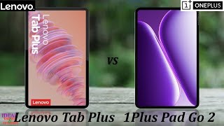 Lenovo Tab Plus vs Oneplus Pad Go 2 Which is BEST for GAMING?