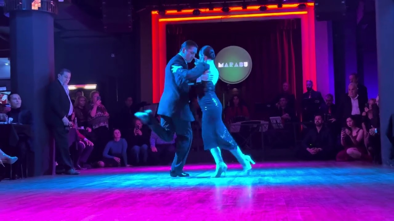 Aldana Silveyra y Diego Ortega - 1/4 El abrojo en milonga Malena