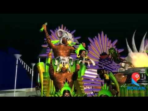 Caprichoso 2012 - Ritual Munduruku Pariuaté-rã (projeto de alegoria)