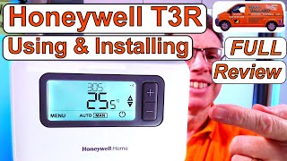How to USE, Program & Install the Honeywell T3 & T3R Including Wiring-Up. Honeywell Home T3R Review