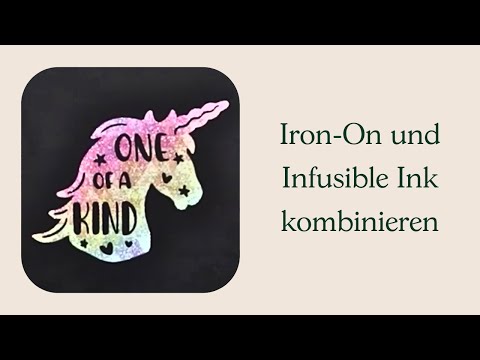 Cricut DIY-Anleitung – Iron-On und Infusible Ink kombinieren