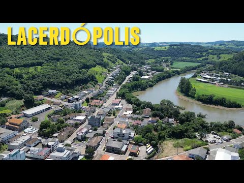 Voo de drone em Lacerdópolis SC