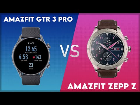 Amazfit GTR 3 Pro vs Amazfit Zepp Z Comparison