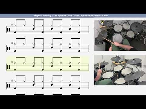 🥁 Keep On Running   The Spencer Davis Group   Rockschool Grade 2   2024