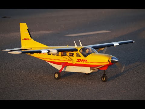 VQ MODEL  CESSNA 208 Caravan 50 size EP-GP #vqmodels