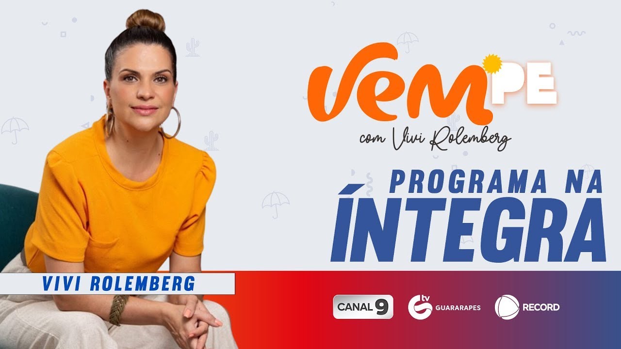 Vem PE com Vivi Rolemberg - AO VIVO #vempe