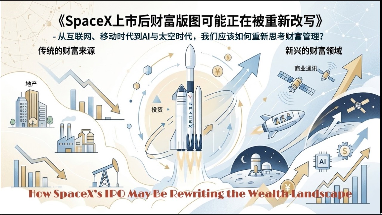 《SpaceX 上市後，財富版圖可能正在被重新改寫》