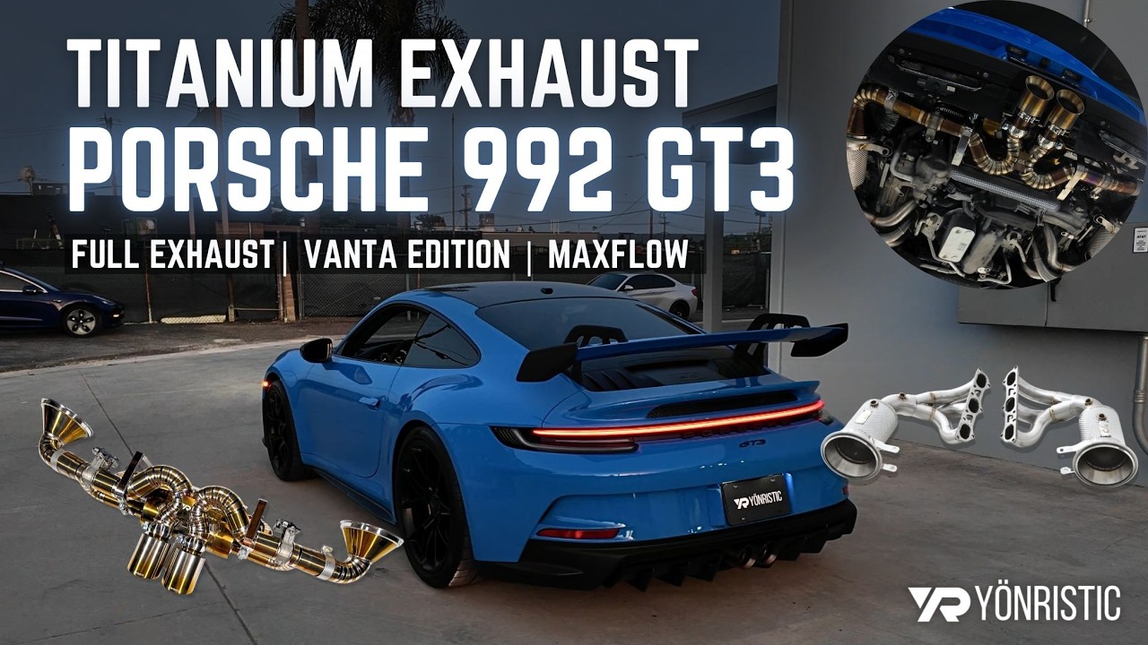 This 992 GT3 RS Sounds Like an F1 Car… Full Titanium VANTA Edition Exhaust