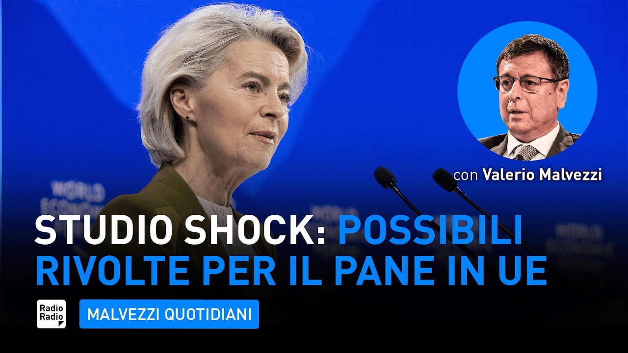 Europa a rischio RIVOLTE DI MASSA? Ecco lo STUDIO BRITANNICO che ci mette in guardia
