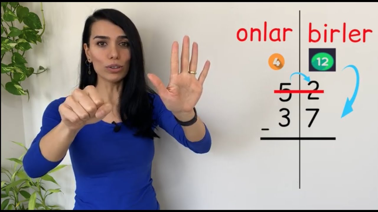 2.Sınıf Matematik Dersi Onluk Bozarak Çıkarma İşlemi