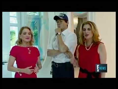 The Jills featured on E! News giving a tour of Tommy Hilfiger's Miami Home