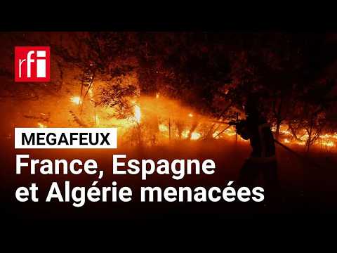 France, Espagne, Algérie : des incendies menaçants • RFI