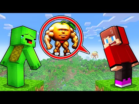 JJ and Mikey found Udin Din Din Din Dun in Minecraft - Maizen