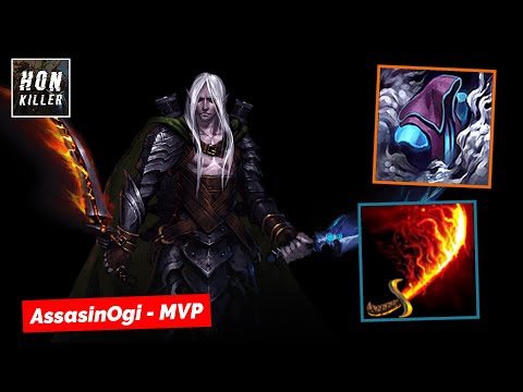 HoN Swiftblade ASSASSIN'S SHROUD with FIREBRAND - MVP