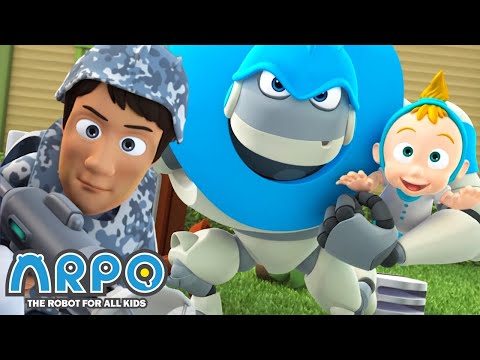 Arpo the Robot | SAVE THE KIDS!!! +MORE FULL EPISODES | Compilation | Funny Cartoons for Kids
