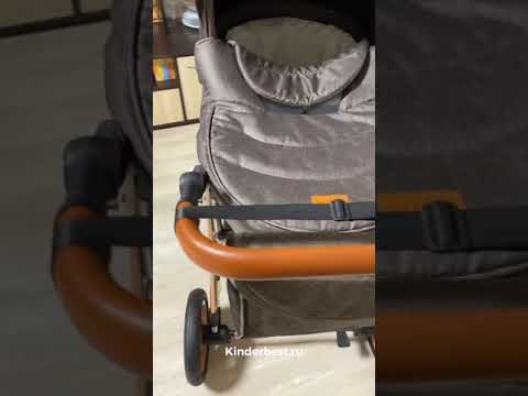 Стильная детская коляска 2 в 1 luxmom 5856 для новорожденных