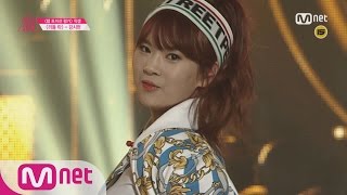 [Produce 101] 1:1 EyecontactㅣKang Si Hyeon – iKON ♬Rhythm Ta @ P.E(RAP) EP.07 20160304