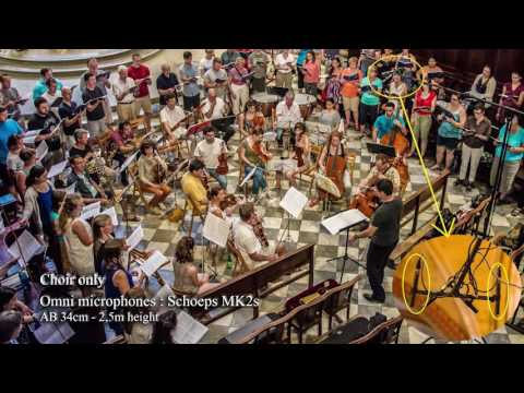 HOW TO MIC A SYMPHONIC ORCHESTRA : OMNI vs CARDIOID microphones