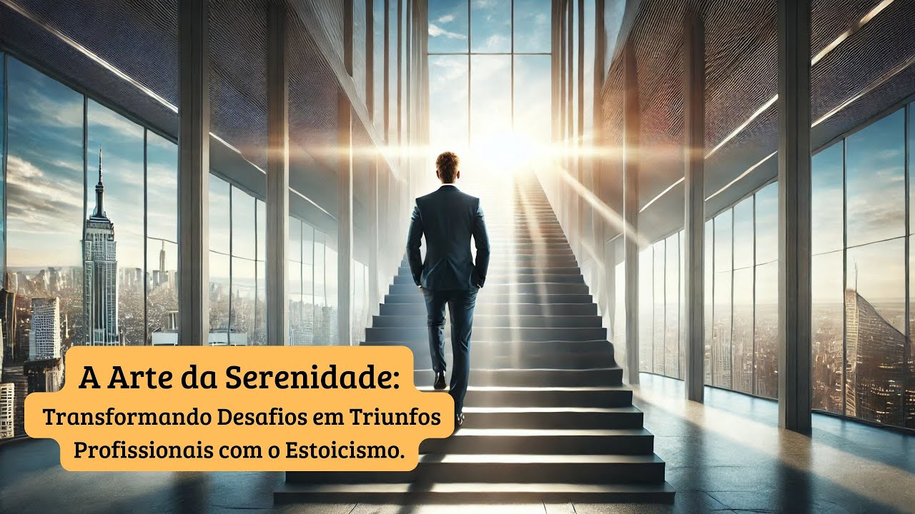 A Arte da Serenidade: Transformando Desafios em Triunfos Profissionais com o Estoicismo.
