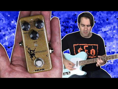 2 Klones In 1 Mini Pedal! | NUX Horseman Overdrive Pedal Demo & Review | Stompbox Saturday