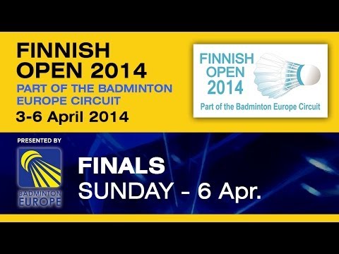 Final - MD - A.S.Rasmussen / K.A.Sørensen vs Huang P.J. / Lu C.Y. - 2014 Finnish Open
