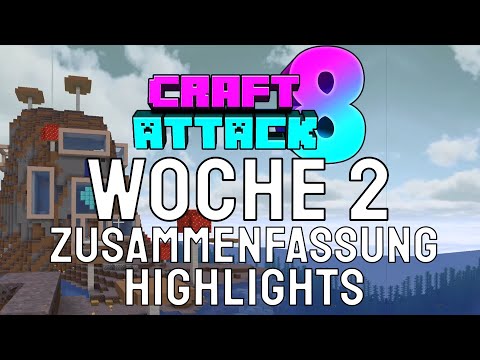 Craft Attack 8 KOMPLETTE WOCHE 2 ZUSAMMENFASSUNG - Jeder Teilnehmer| Von Fans für Fans | Urutox